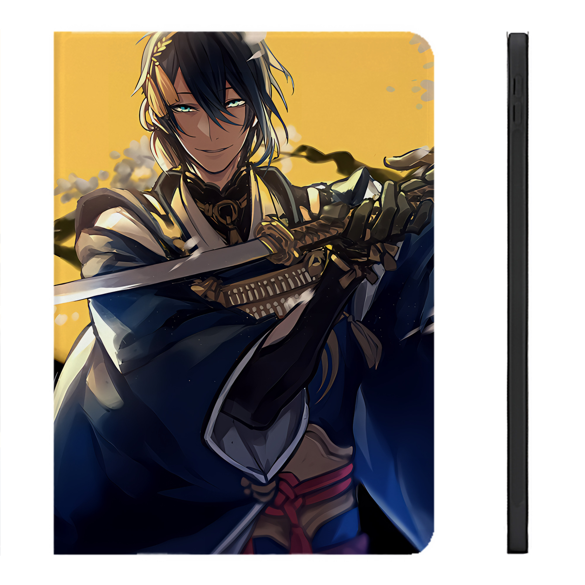 （画像用） 刀剣乱舞 Touken Ranbu IPadケース ペンホルダー付き ブックスタイルデザイン